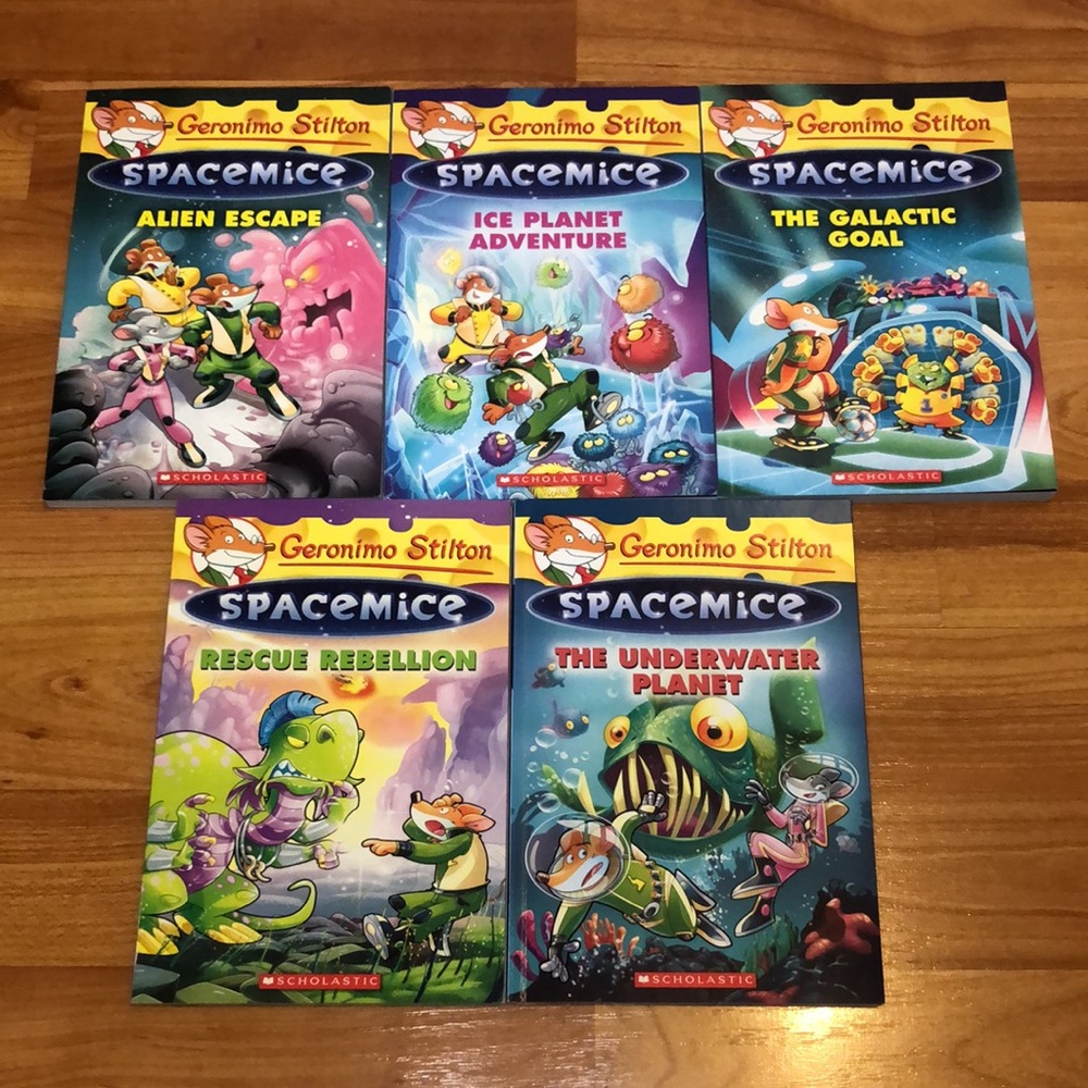 GERONIMO STILTON | Spacemice Book Set